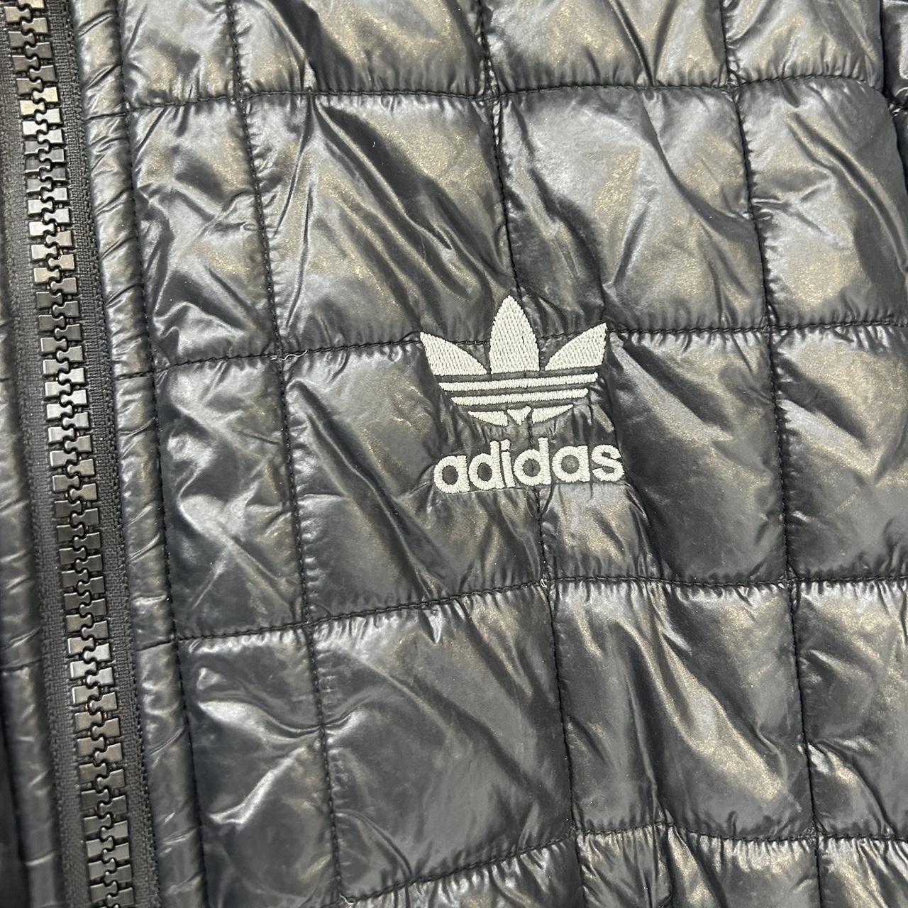 Vintage y2k style black Adidas puffer jacket