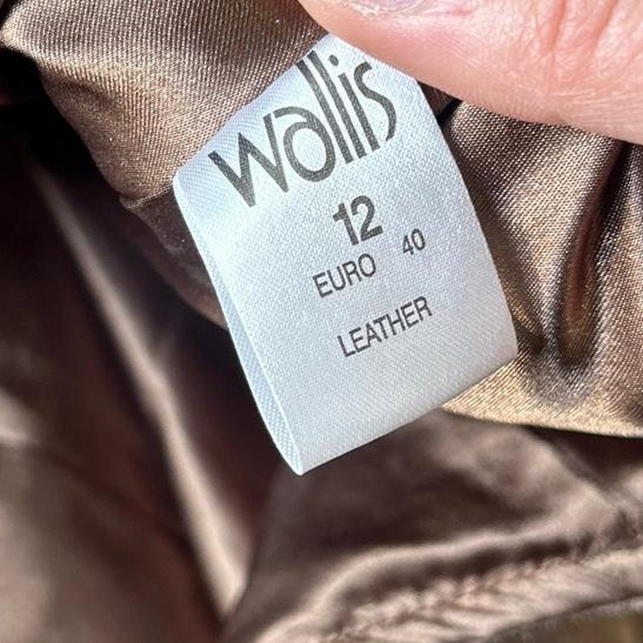 Vintage Y2K style brown suede leather midi skirt