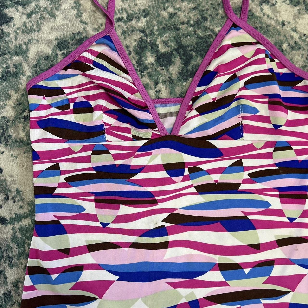 Vintage y2k style printed cami