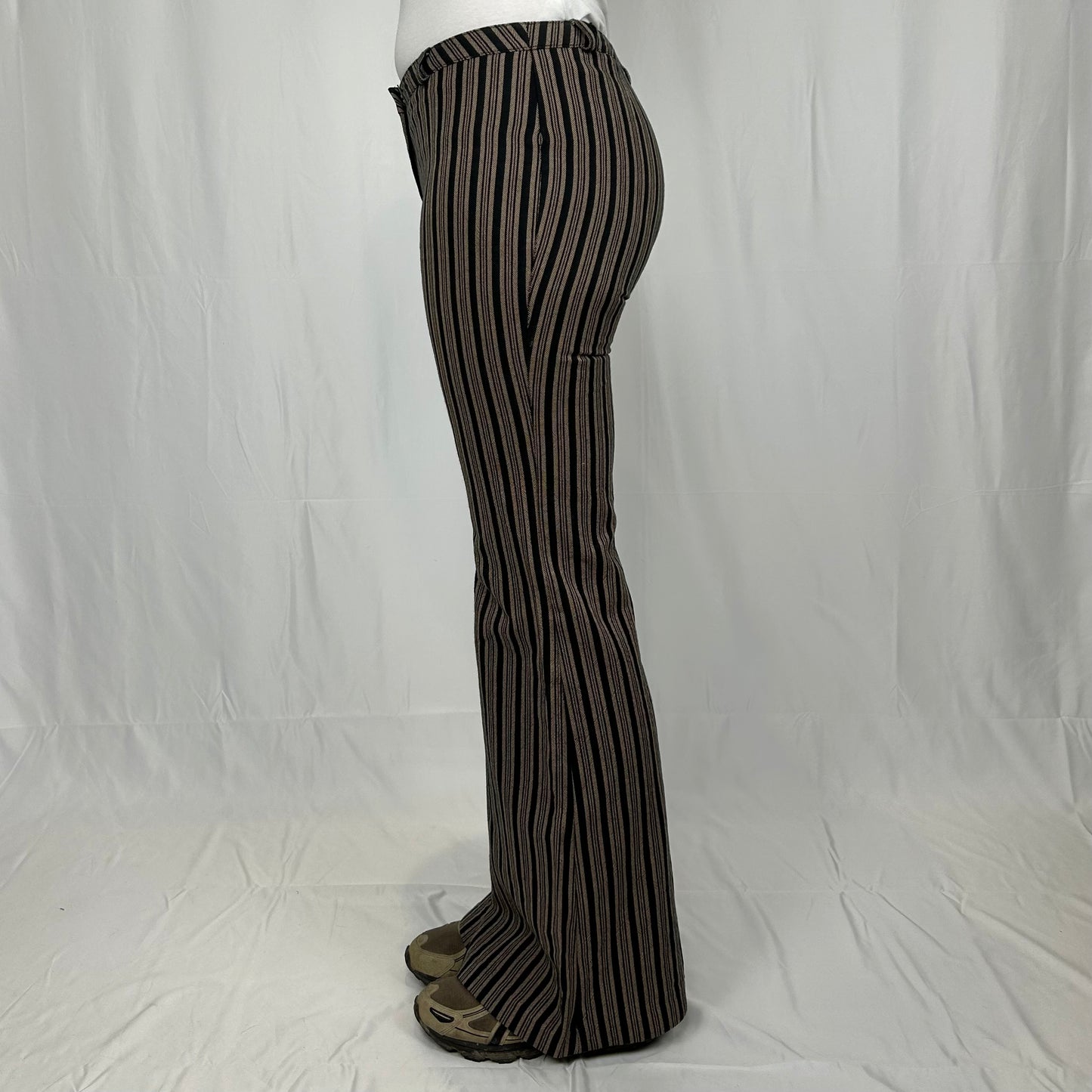 Vintage y2k style pinstripe trousers