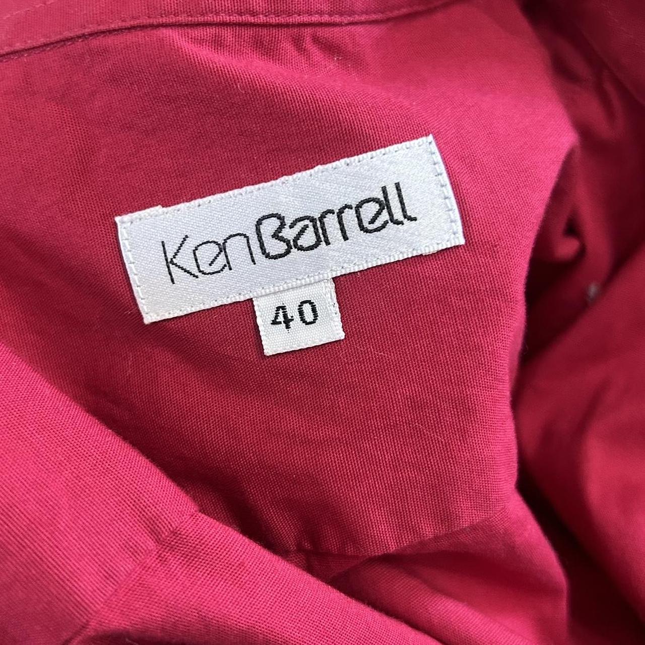 Vintage y2k style red fitted shirt
