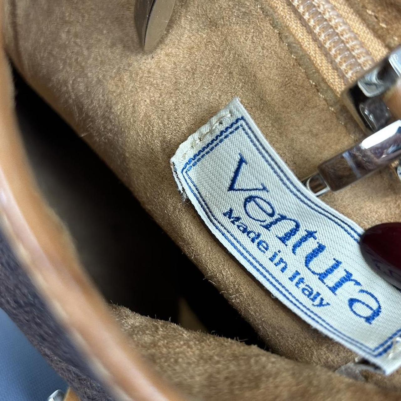 Vintage y2k style tan/brown leather shoulder bag