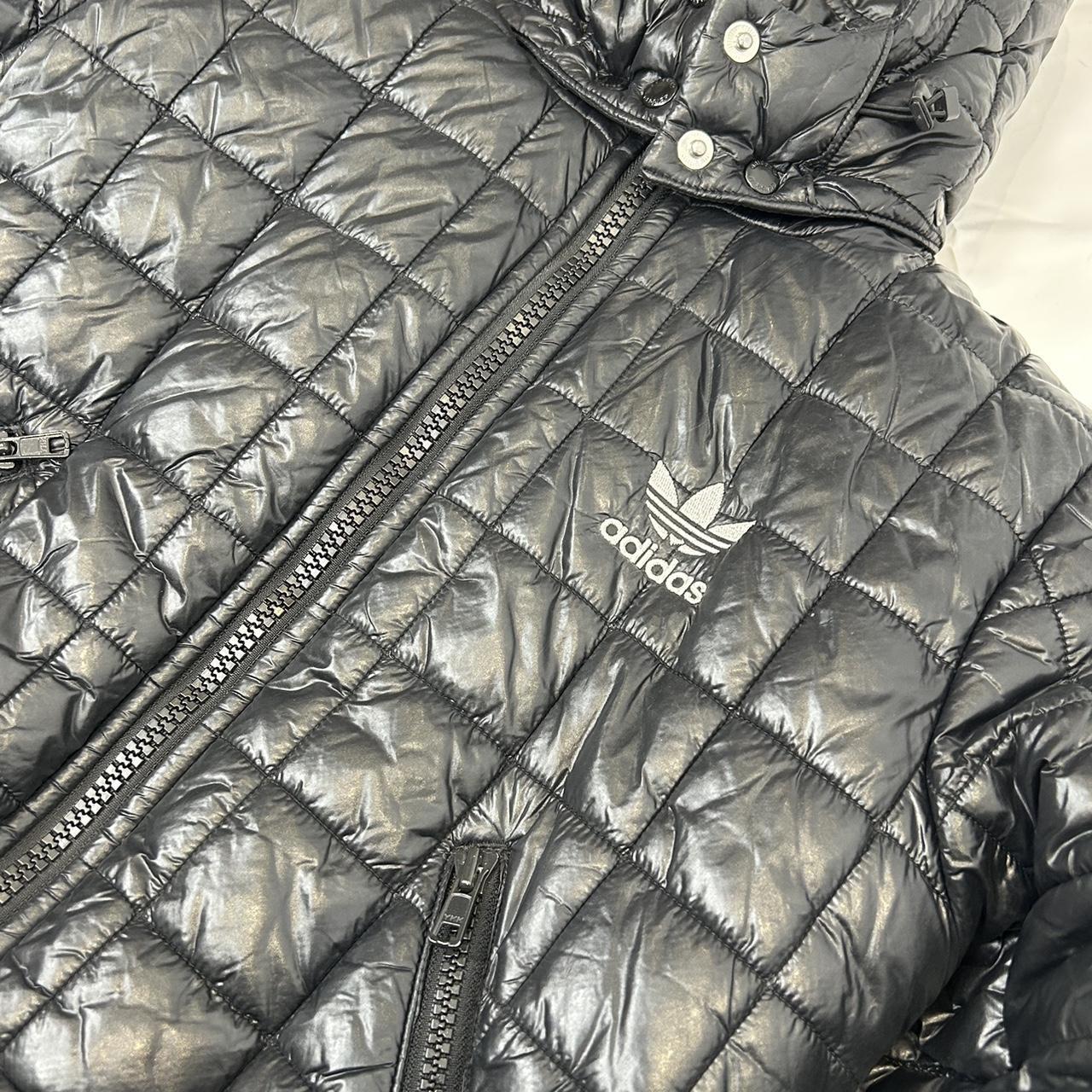 Vintage y2k style black Adidas puffer jacket