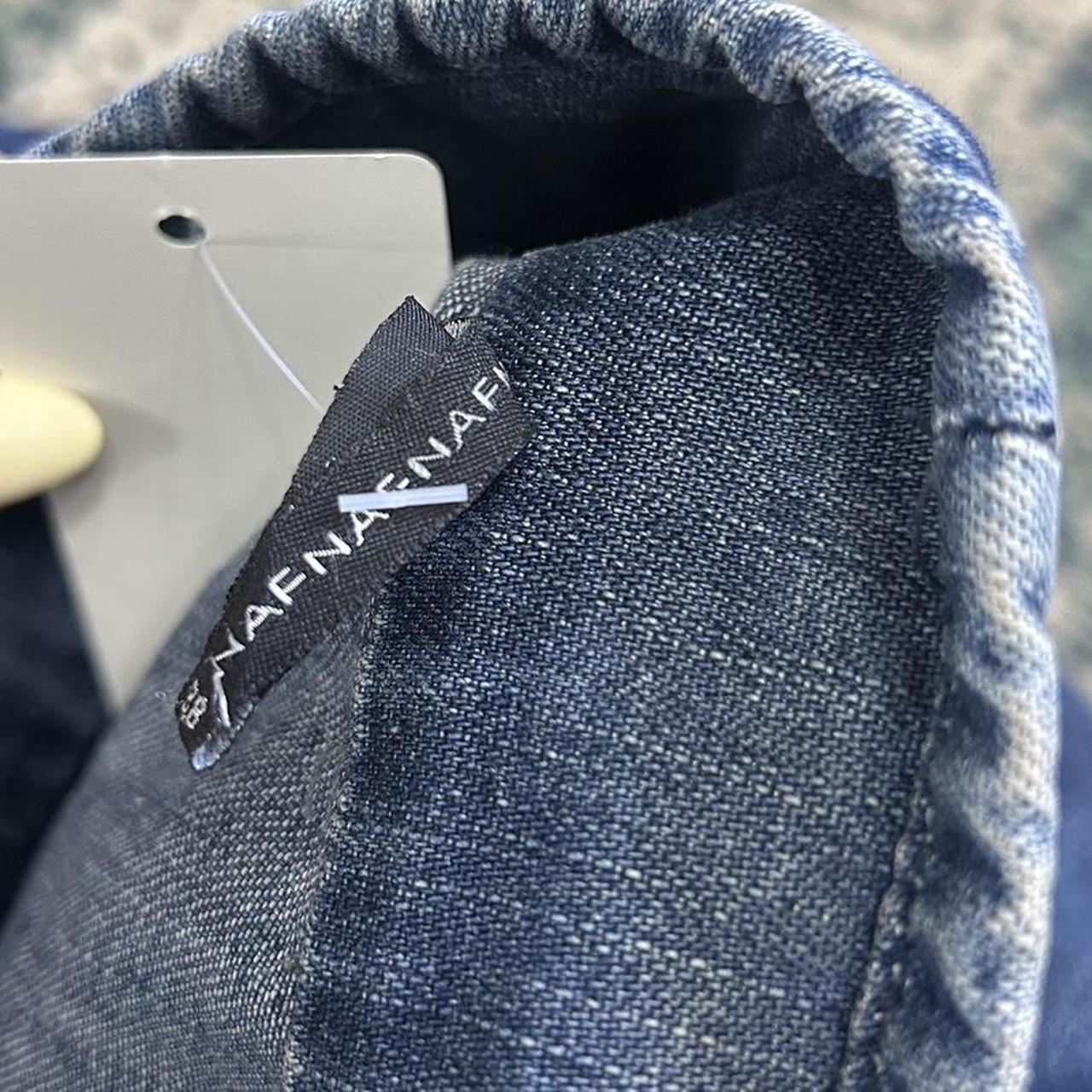 Vintage y2k style faded denim zip up jacket