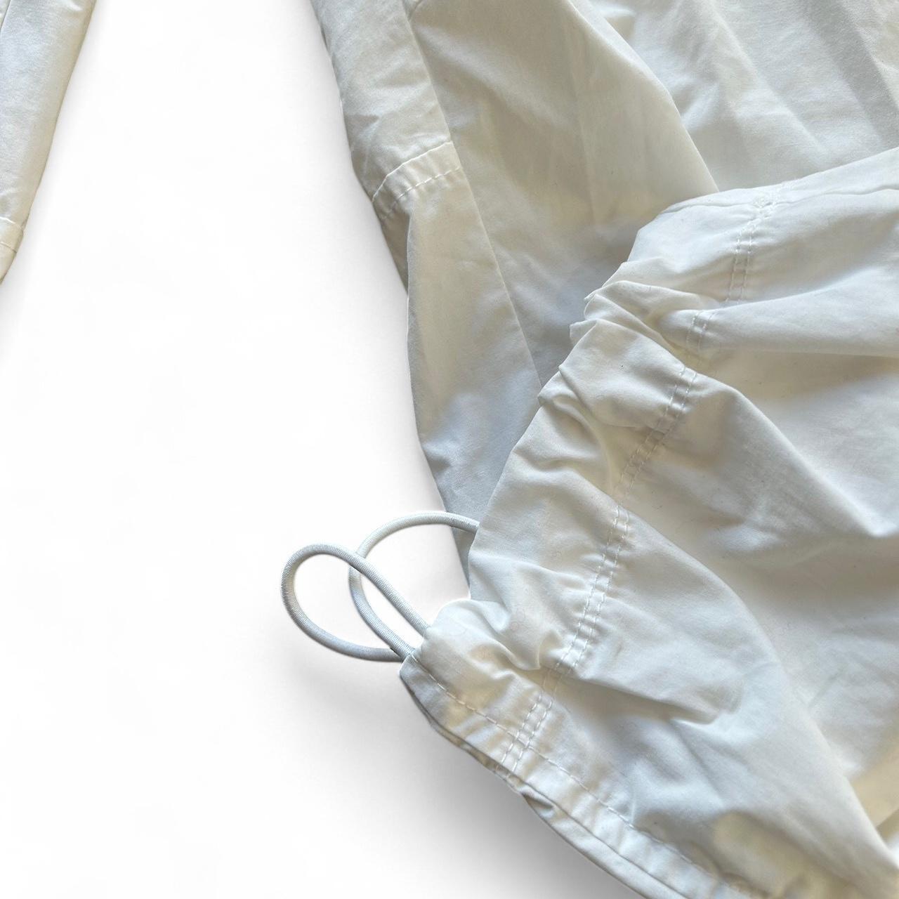 Vintage Y2K style white Nike track pants