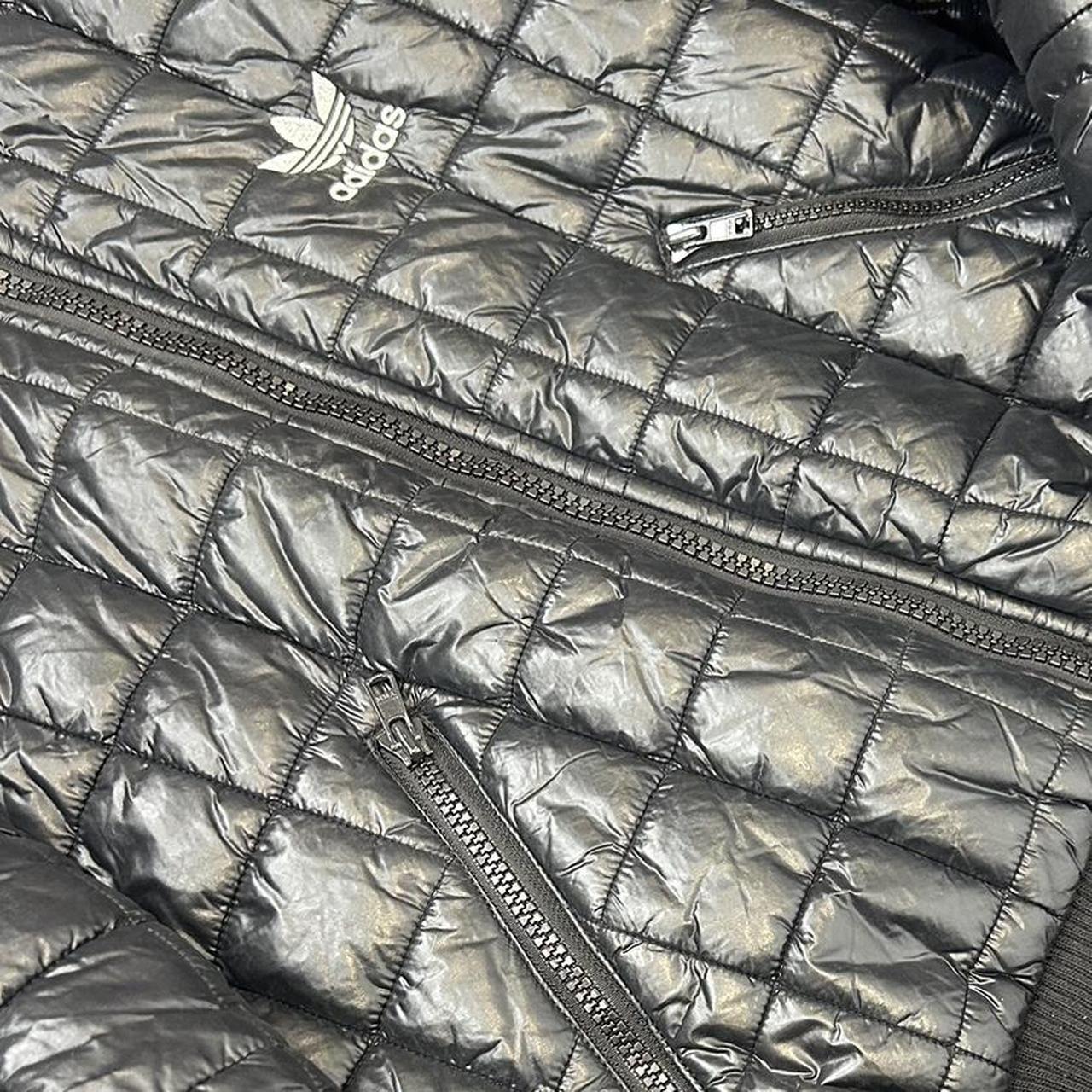 Vintage y2k style black Adidas puffer jacket